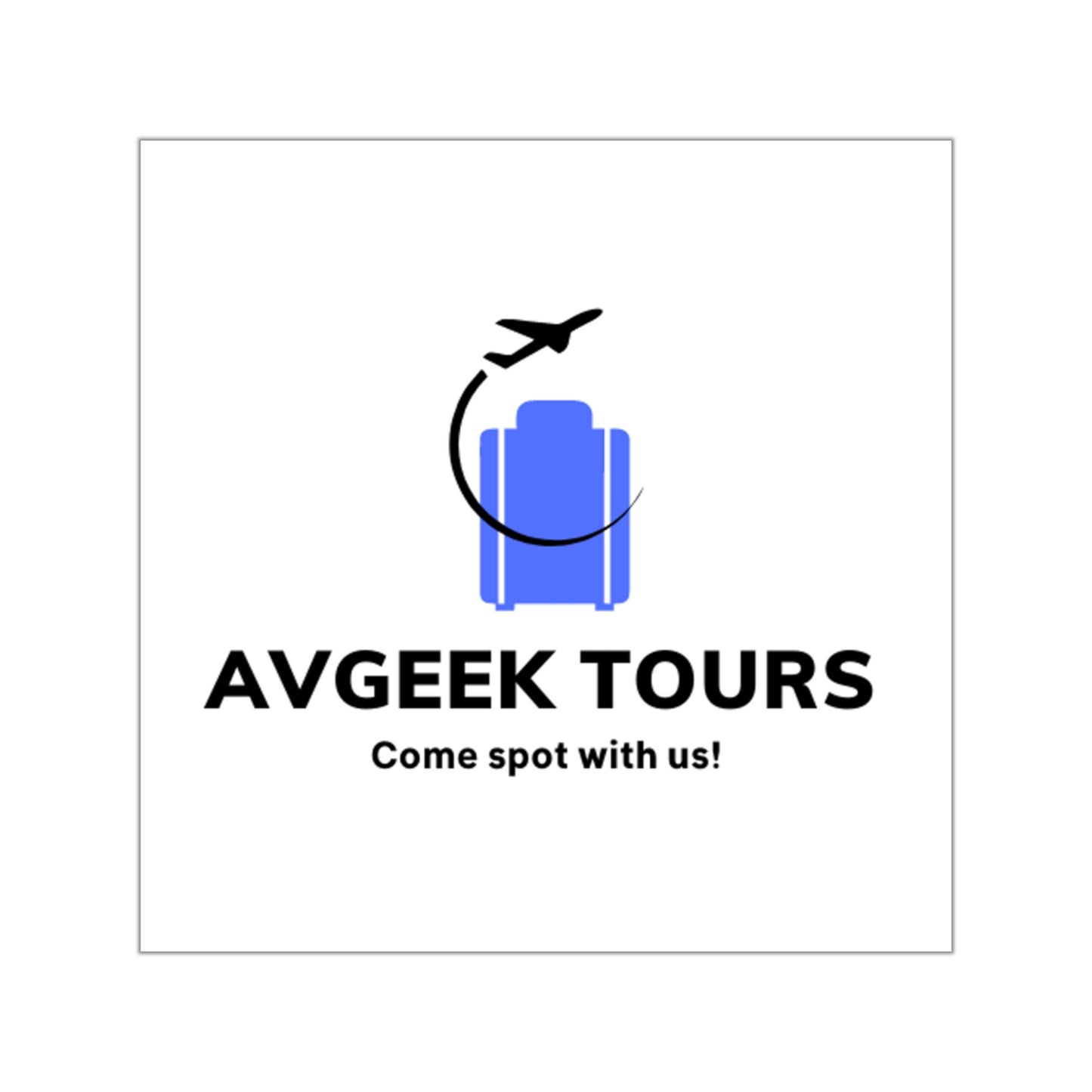 AVGeek Tours Stickers
